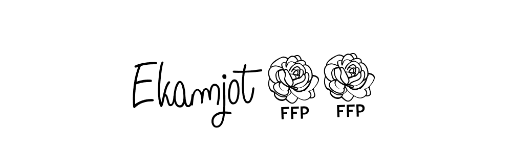 How to make Ekamjot 11 signature? Angelique-Rose-font-FFP is a professional autograph style. Create handwritten signature for Ekamjot 11 name. Ekamjot 11 signature style 5 images and pictures png