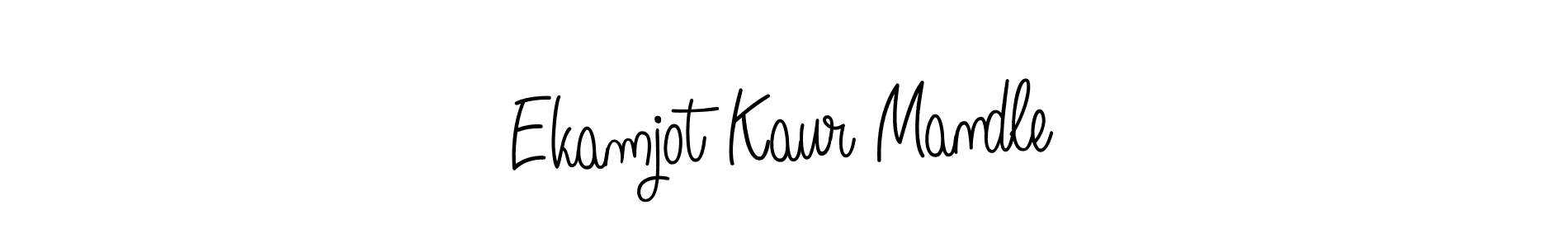 This is the best signature style for the Ekamjot Kaur Mandle name. Also you like these signature font (Angelique-Rose-font-FFP). Mix name signature. Ekamjot Kaur Mandle signature style 5 images and pictures png