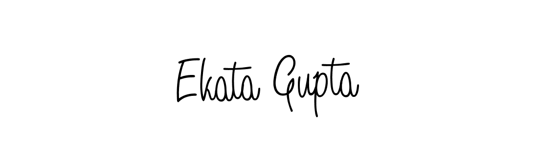 Angelique-Rose-font-FFP is a professional signature style that is perfect for those who want to add a touch of class to their signature. It is also a great choice for those who want to make their signature more unique. Get Ekata Gupta name to fancy signature for free. Ekata Gupta signature style 5 images and pictures png