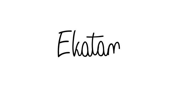 The best way (Angelique-Rose-font-FFP) to make a short signature is to pick only two or three words in your name. The name Ekatan include a total of six letters. For converting this name. Ekatan signature style 5 images and pictures png