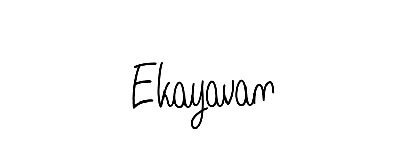 Create a beautiful signature design for name Ekayavan. With this signature (Angelique-Rose-font-FFP) fonts, you can make a handwritten signature for free. Ekayavan signature style 5 images and pictures png