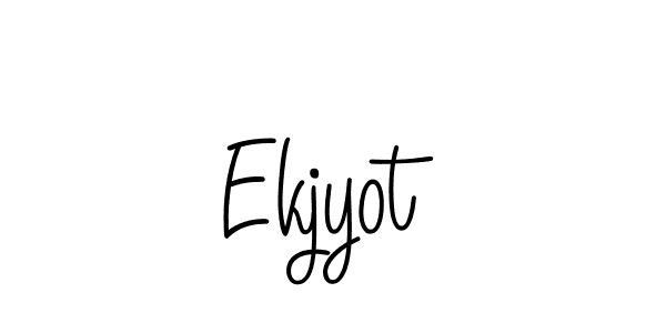 Here are the top 10 professional signature styles for the name Ekjyot. These are the best autograph styles you can use for your name. Ekjyot signature style 5 images and pictures png