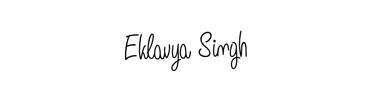 How to Draw Eklavya Singh signature style? Angelique-Rose-font-FFP is a latest design signature styles for name Eklavya Singh. Eklavya Singh signature style 5 images and pictures png