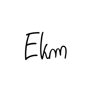 You can use this online signature creator to create a handwritten signature for the name Ekm. This is the best online autograph maker. Ekm signature style 5 images and pictures png