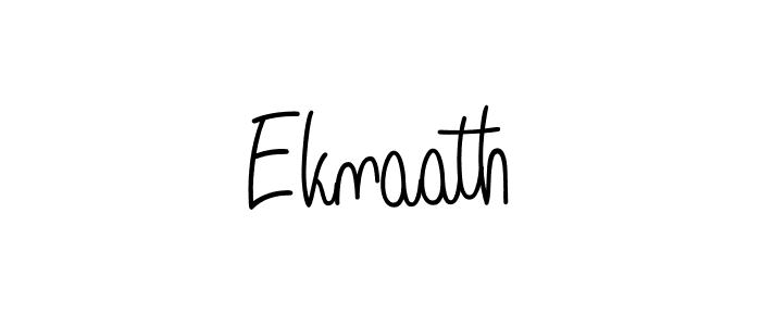 Also we have Eknaath name is the best signature style. Create professional handwritten signature collection using Angelique-Rose-font-FFP autograph style. Eknaath signature style 5 images and pictures png