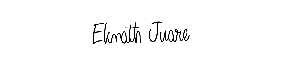 How to Draw Eknath Juare signature style? Angelique-Rose-font-FFP is a latest design signature styles for name Eknath Juare. Eknath Juare signature style 5 images and pictures png