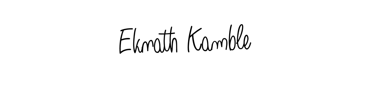 You can use this online signature creator to create a handwritten signature for the name Eknath Kamble. This is the best online autograph maker. Eknath Kamble signature style 5 images and pictures png