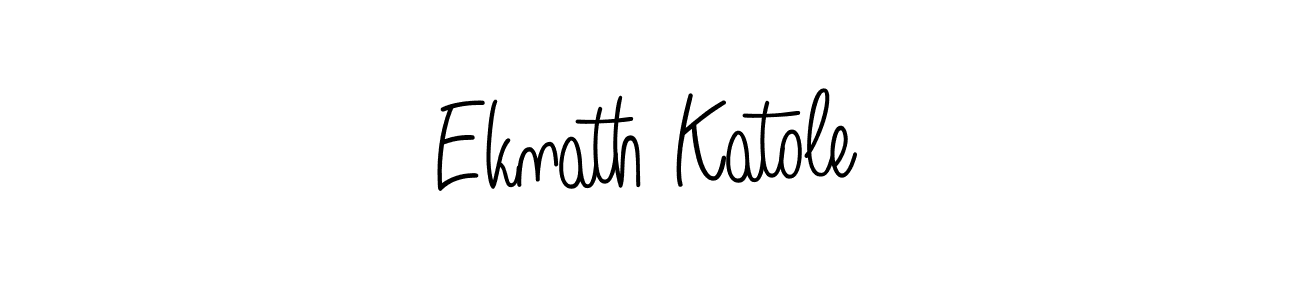 if you are searching for the best signature style for your name Eknath Katole. so please give up your signature search. here we have designed multiple signature styles  using Angelique-Rose-font-FFP. Eknath Katole signature style 5 images and pictures png