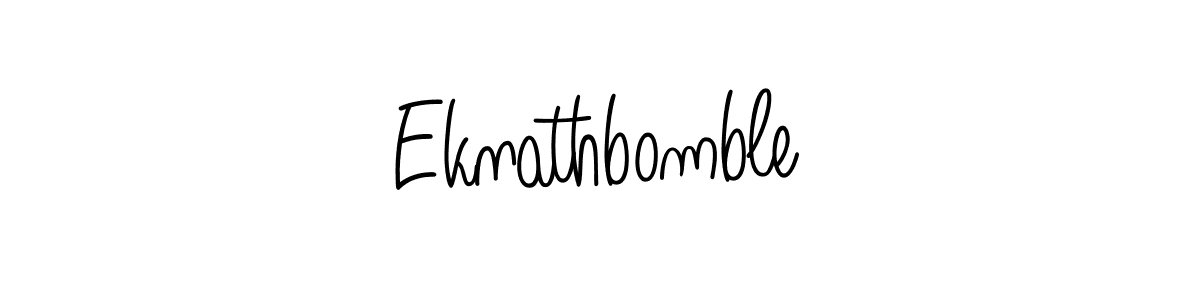 You can use this online signature creator to create a handwritten signature for the name Eknathbomble. This is the best online autograph maker. Eknathbomble signature style 5 images and pictures png