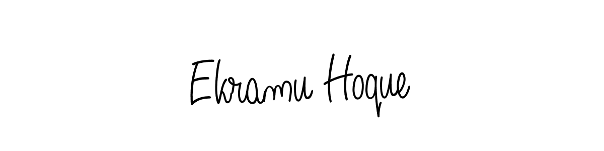 Make a beautiful signature design for name Ekramu Hoque. Use this online signature maker to create a handwritten signature for free. Ekramu Hoque signature style 5 images and pictures png