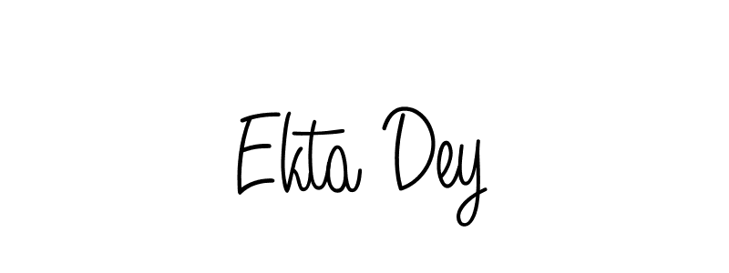 You can use this online signature creator to create a handwritten signature for the name Ekta Dey. This is the best online autograph maker. Ekta Dey signature style 5 images and pictures png