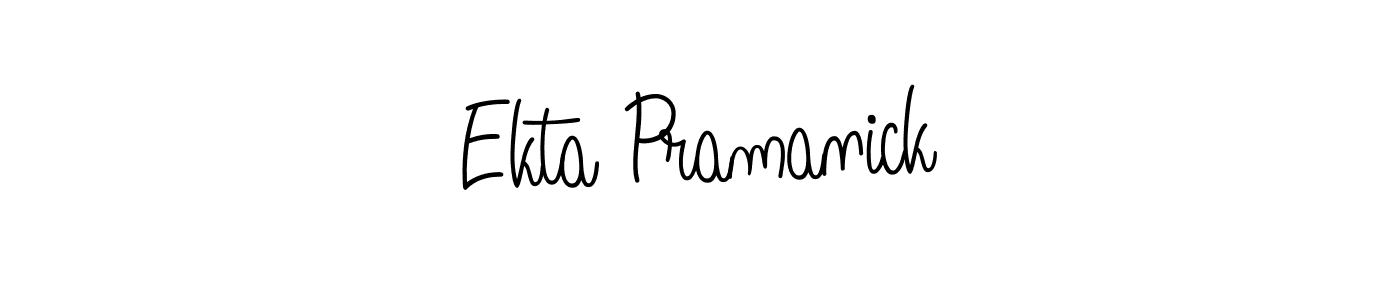Here are the top 10 professional signature styles for the name Ekta Pramanick. These are the best autograph styles you can use for your name. Ekta Pramanick signature style 5 images and pictures png