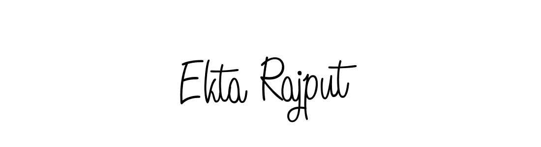 Make a short Ekta Rajput signature style. Manage your documents anywhere anytime using Angelique-Rose-font-FFP. Create and add eSignatures, submit forms, share and send files easily. Ekta Rajput signature style 5 images and pictures png