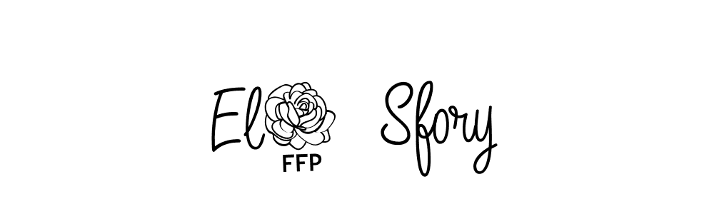 Also we have El3  Sfory name is the best signature style. Create professional handwritten signature collection using Angelique-Rose-font-FFP autograph style. El3  Sfory signature style 5 images and pictures png