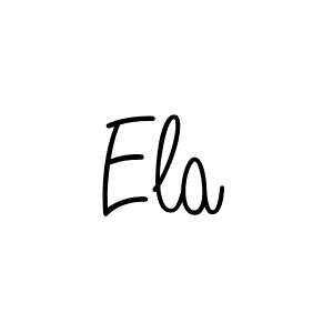 Once you've used our free online signature maker to create your best signature Angelique-Rose-font-FFP style, it's time to enjoy all of the benefits that Ela name signing documents. Ela signature style 5 images and pictures png