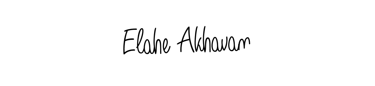 Once you've used our free online signature maker to create your best signature Angelique-Rose-font-FFP style, it's time to enjoy all of the benefits that Elahe Akhavan name signing documents. Elahe Akhavan signature style 5 images and pictures png