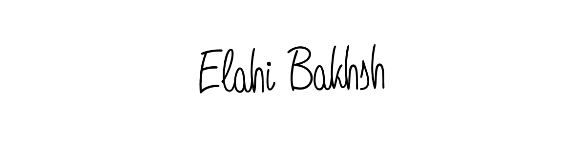 It looks lik you need a new signature style for name Elahi Bakhsh. Design unique handwritten (Angelique-Rose-font-FFP) signature with our free signature maker in just a few clicks. Elahi Bakhsh signature style 5 images and pictures png