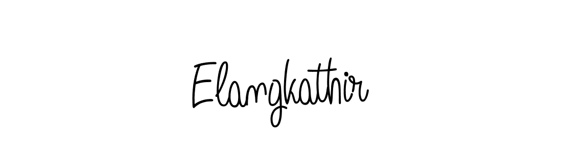 How to make Elangkathir signature? Angelique-Rose-font-FFP is a professional autograph style. Create handwritten signature for Elangkathir name. Elangkathir signature style 5 images and pictures png