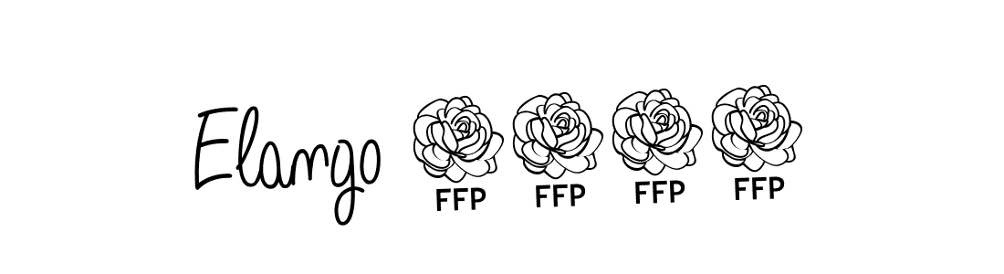 Best and Professional Signature Style for Elango 2903. Angelique-Rose-font-FFP Best Signature Style Collection. Elango 2903 signature style 5 images and pictures png