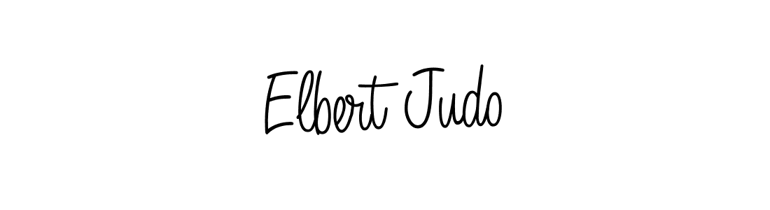 Create a beautiful signature design for name Elbert Judo. With this signature (Angelique-Rose-font-FFP) fonts, you can make a handwritten signature for free. Elbert Judo signature style 5 images and pictures png