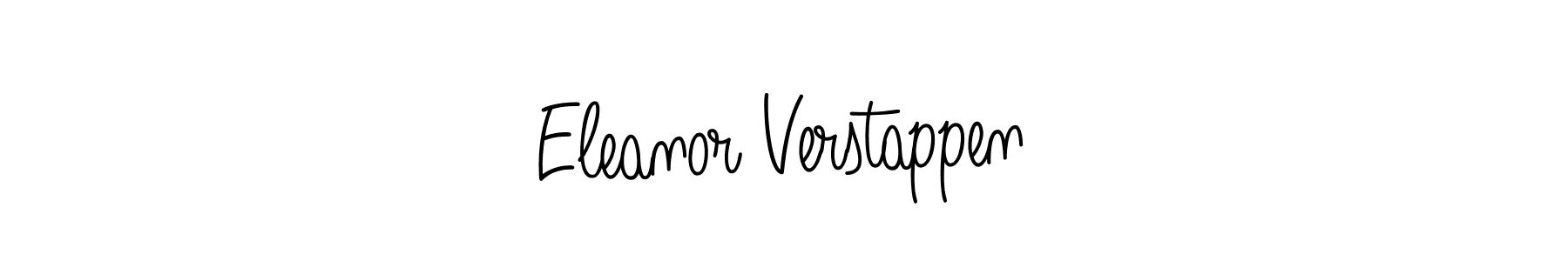 Design your own signature with our free online signature maker. With this signature software, you can create a handwritten (Angelique-Rose-font-FFP) signature for name Eleanor Verstappen. Eleanor Verstappen signature style 5 images and pictures png