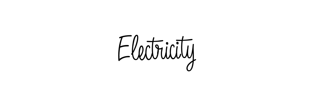 How to make Electricity name signature. Use Angelique-Rose-font-FFP style for creating short signs online. This is the latest handwritten sign. Electricity signature style 5 images and pictures png