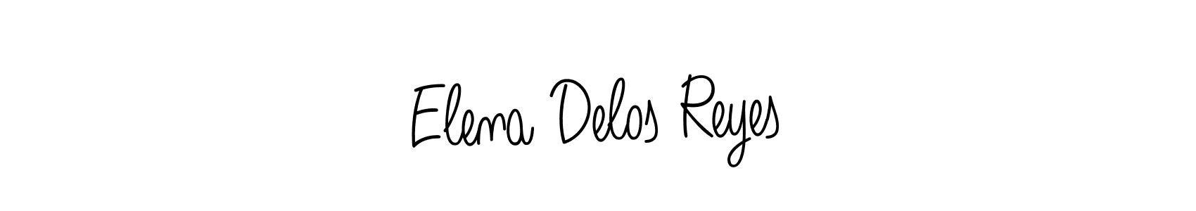 How to Draw Elena Delos Reyes signature style? Angelique-Rose-font-FFP is a latest design signature styles for name Elena Delos Reyes. Elena Delos Reyes signature style 5 images and pictures png