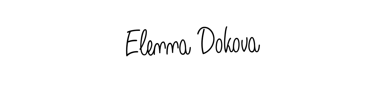 Once you've used our free online signature maker to create your best signature Angelique-Rose-font-FFP style, it's time to enjoy all of the benefits that Elenna Dokova name signing documents. Elenna Dokova signature style 5 images and pictures png