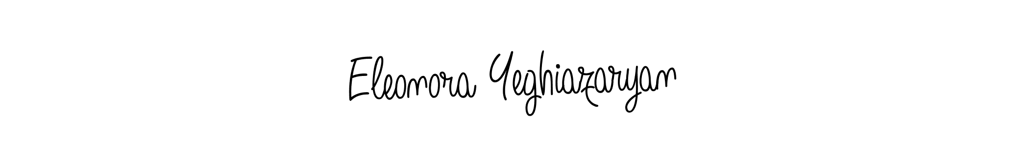 Design your own signature with our free online signature maker. With this signature software, you can create a handwritten (Angelique-Rose-font-FFP) signature for name Eleonora Yeghiazaryan. Eleonora Yeghiazaryan signature style 5 images and pictures png