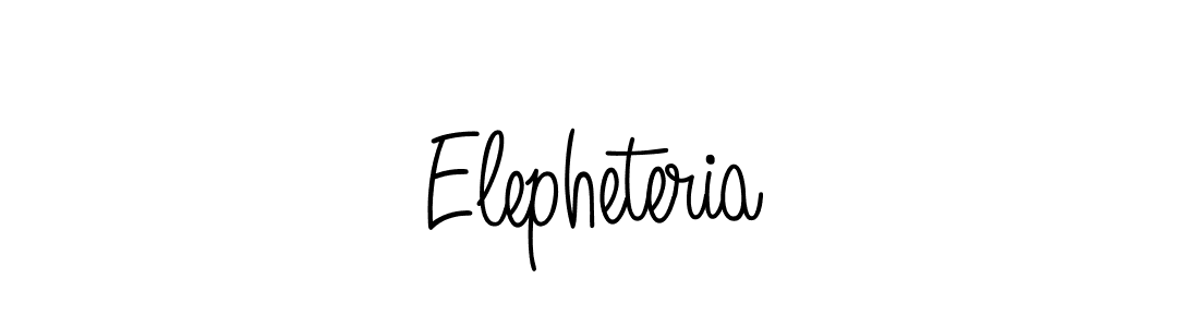 Also we have Elepheteria name is the best signature style. Create professional handwritten signature collection using Angelique-Rose-font-FFP autograph style. Elepheteria signature style 5 images and pictures png