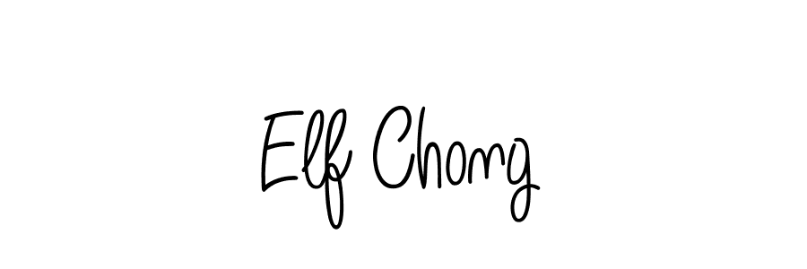 How to Draw Elf Chong signature style? Angelique-Rose-font-FFP is a latest design signature styles for name Elf Chong. Elf Chong signature style 5 images and pictures png