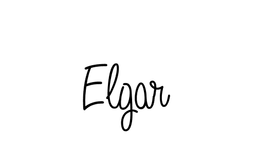 Create a beautiful signature design for name Elgar. With this signature (Angelique-Rose-font-FFP) fonts, you can make a handwritten signature for free. Elgar signature style 5 images and pictures png