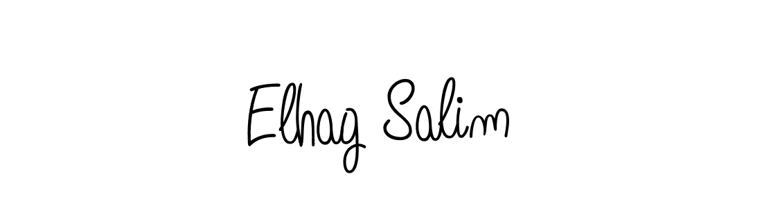 You can use this online signature creator to create a handwritten signature for the name Elhag Salim. This is the best online autograph maker. Elhag Salim signature style 5 images and pictures png