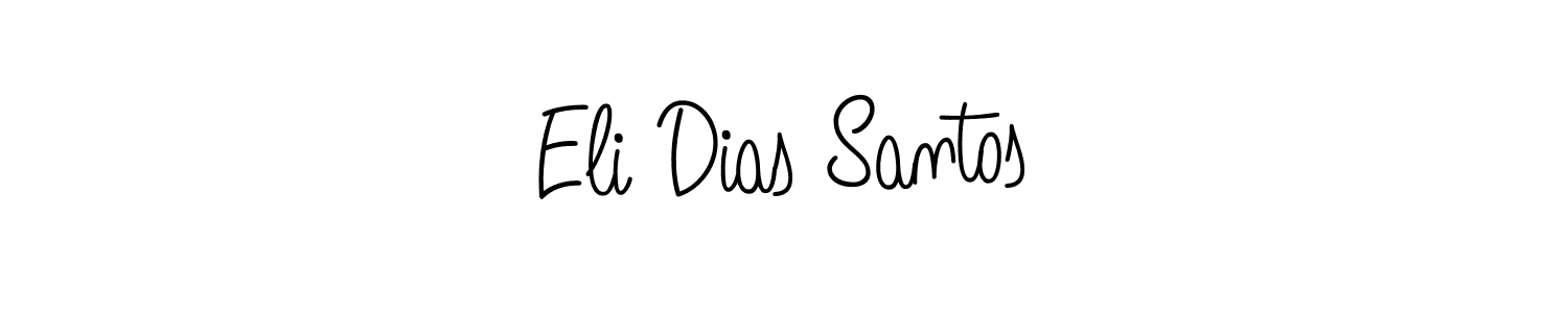 Once you've used our free online signature maker to create your best signature Angelique-Rose-font-FFP style, it's time to enjoy all of the benefits that Eli Dias Santos name signing documents. Eli Dias Santos signature style 5 images and pictures png