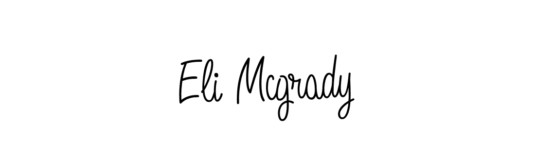 Design your own signature with our free online signature maker. With this signature software, you can create a handwritten (Angelique-Rose-font-FFP) signature for name Eli Mcgrady. Eli Mcgrady signature style 5 images and pictures png