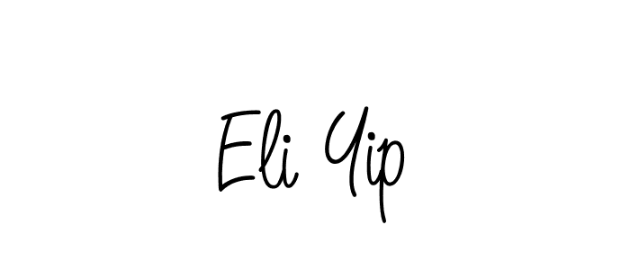 It looks lik you need a new signature style for name Eli Yip. Design unique handwritten (Angelique-Rose-font-FFP) signature with our free signature maker in just a few clicks. Eli Yip signature style 5 images and pictures png