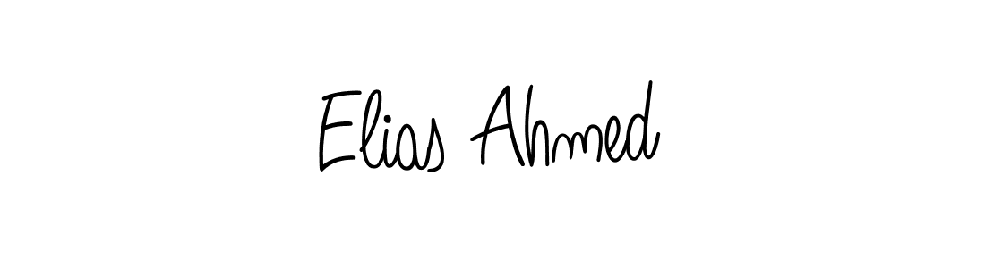 Elias Ahmed stylish signature style. Best Handwritten Sign (Angelique-Rose-font-FFP) for my name. Handwritten Signature Collection Ideas for my name Elias Ahmed. Elias Ahmed signature style 5 images and pictures png