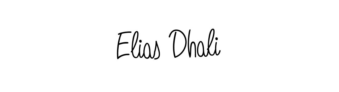 How to Draw Elias Dhali signature style? Angelique-Rose-font-FFP is a latest design signature styles for name Elias Dhali. Elias Dhali signature style 5 images and pictures png