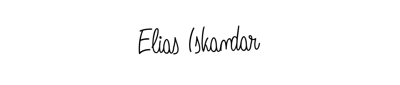 It looks lik you need a new signature style for name Elias Iskandar. Design unique handwritten (Angelique-Rose-font-FFP) signature with our free signature maker in just a few clicks. Elias Iskandar signature style 5 images and pictures png