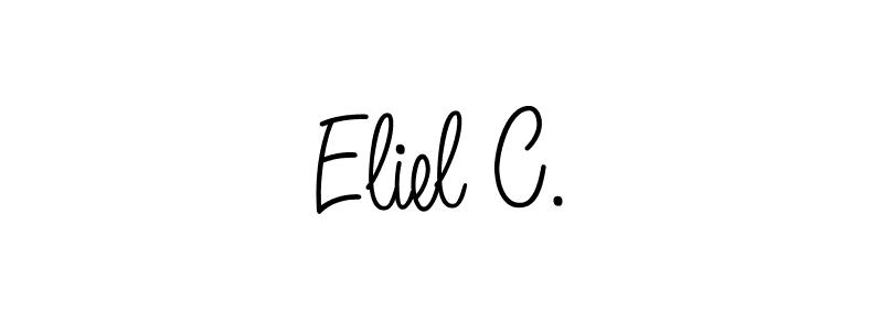 See photos of Eliel C. official signature by Spectra . Check more albums & portfolios. Read reviews & check more about Angelique-Rose-font-FFP font. Eliel C. signature style 5 images and pictures png