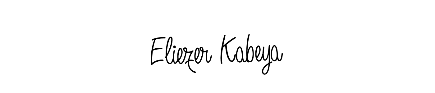 Similarly Angelique-Rose-font-FFP is the best handwritten signature design. Signature creator online .You can use it as an online autograph creator for name Eliezer Kabeya. Eliezer Kabeya signature style 5 images and pictures png
