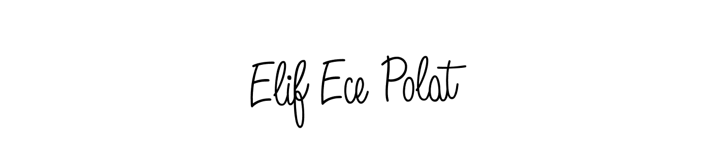 How to Draw Elif Ece Polat signature style? Angelique-Rose-font-FFP is a latest design signature styles for name Elif Ece Polat. Elif Ece Polat signature style 5 images and pictures png