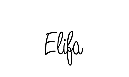 How to make Elifa signature? Angelique-Rose-font-FFP is a professional autograph style. Create handwritten signature for Elifa name. Elifa signature style 5 images and pictures png