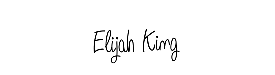 Angelique-Rose-font-FFP is a professional signature style that is perfect for those who want to add a touch of class to their signature. It is also a great choice for those who want to make their signature more unique. Get Elijah King name to fancy signature for free. Elijah King signature style 5 images and pictures png