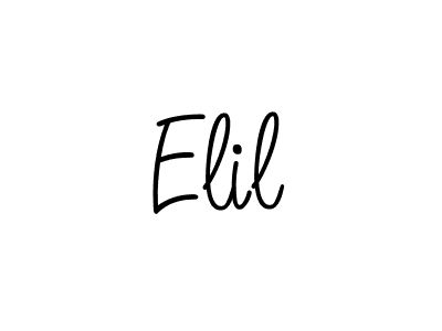 Also You can easily find your signature by using the search form. We will create Elil name handwritten signature images for you free of cost using Angelique-Rose-font-FFP sign style. Elil signature style 5 images and pictures png