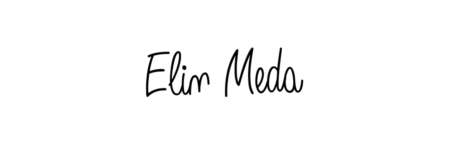 It looks lik you need a new signature style for name Elin Meda. Design unique handwritten (Angelique-Rose-font-FFP) signature with our free signature maker in just a few clicks. Elin Meda signature style 5 images and pictures png