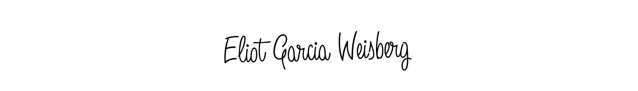 if you are searching for the best signature style for your name Eliot Garcia Weisberg. so please give up your signature search. here we have designed multiple signature styles  using Angelique-Rose-font-FFP. Eliot Garcia Weisberg signature style 5 images and pictures png