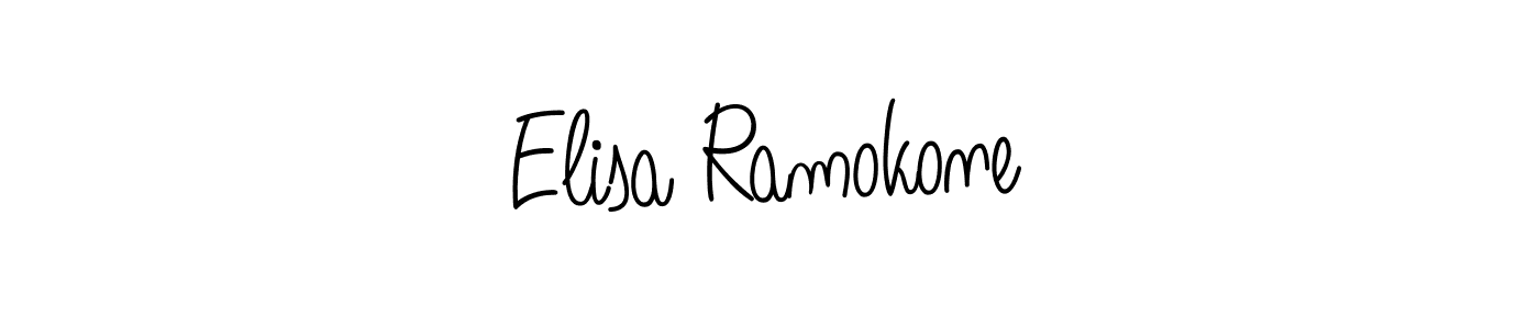 Here are the top 10 professional signature styles for the name Elisa Ramokone. These are the best autograph styles you can use for your name. Elisa Ramokone signature style 5 images and pictures png