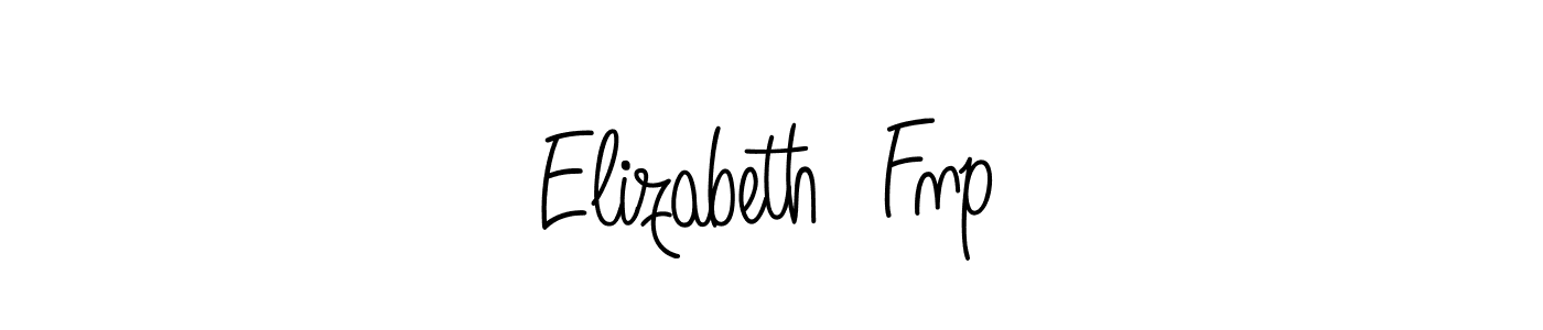 Similarly Angelique-Rose-font-FFP is the best handwritten signature design. Signature creator online .You can use it as an online autograph creator for name Elizabeth  Fnp. Elizabeth  Fnp signature style 5 images and pictures png