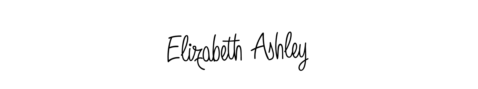 Design your own signature with our free online signature maker. With this signature software, you can create a handwritten (Angelique-Rose-font-FFP) signature for name Elizabeth Ashley. Elizabeth Ashley signature style 5 images and pictures png